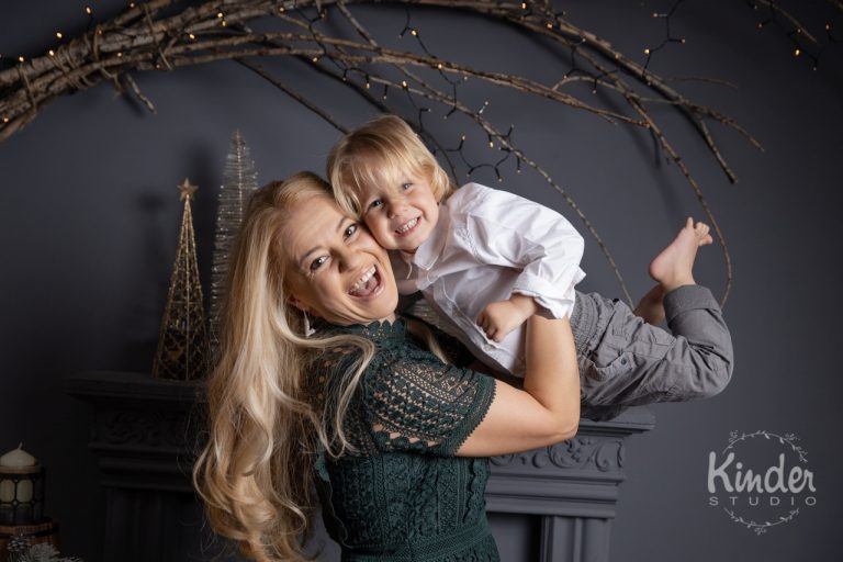poze familie craciun kinder studio