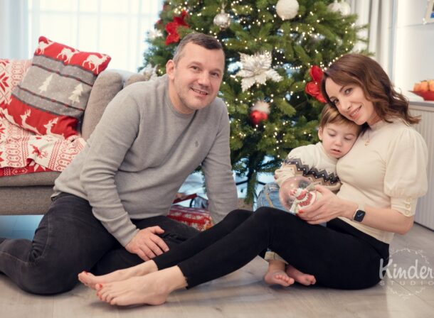 Sesiune foto de Craciun acasa