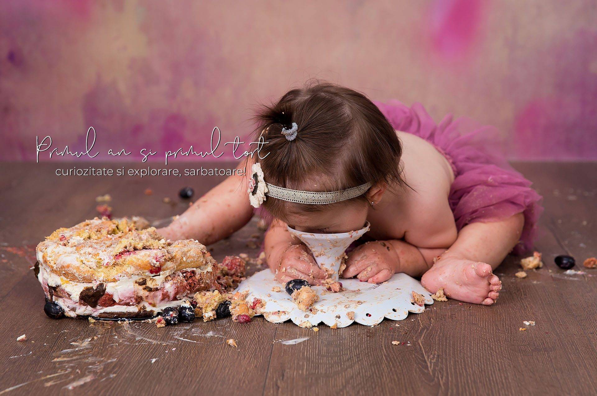 sedinta foto smash the cake